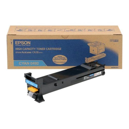Epson - Haute capacité - cyan - originale - cartouche de toner - pour AcuLaser CX28DN, CX28DNC, CX28DTN, CX28DTNC