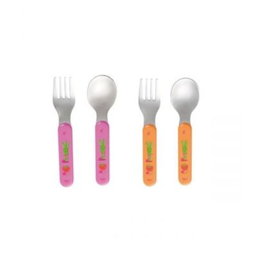 2 Couverts En Inox (Coloris Assortis) - Tigex