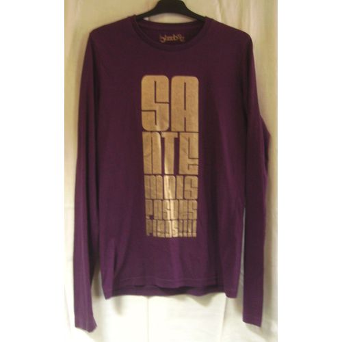 T-Shirt Mauve Manches Longues - Bizzbee - Taille M