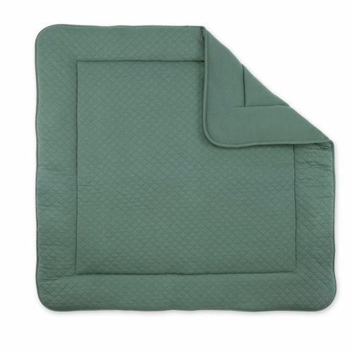 Tapis De Parc 100x100cm Quilted Jersey Green