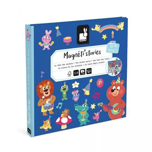 Jeu D'éveil Magnétique Magnéti'stories La Fête Des Animaux