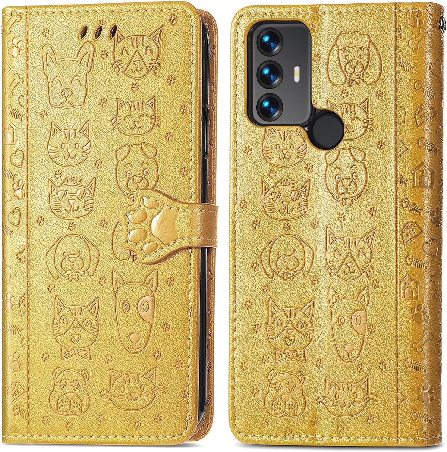 Coque Pour Tcl 30 Se/Tcl 305/306, Antichoc Portefeuille Etui... - 6