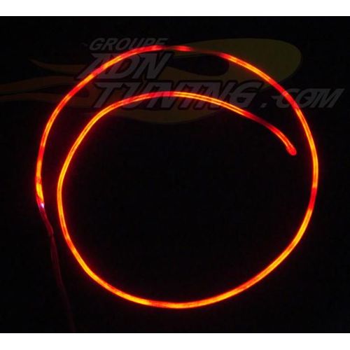Neon Filaire - 60cm - Rouge - Fibre Optique -  12v - 666-Cal