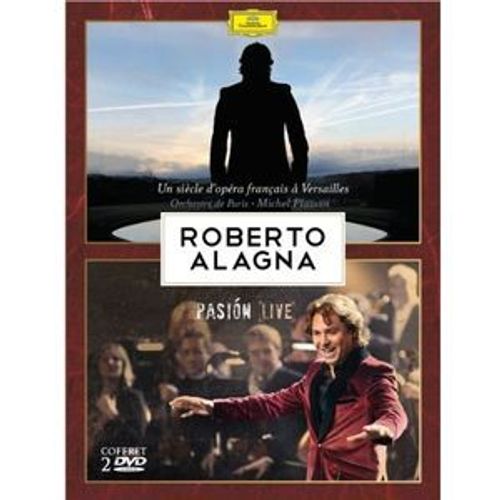 Roberto Alagna - Un Siècle D'opéra Français À Versailles - Pasion Live - Coffret 2 Dvd