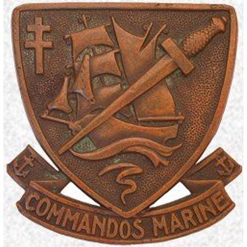 Insigne De Béret Des Commandos Marine