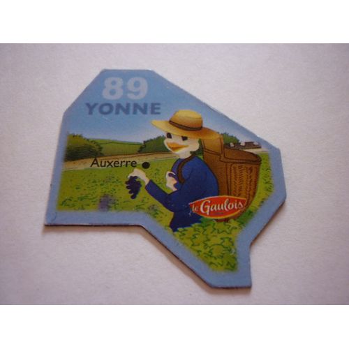 Magnet Le Gaulois Departement Yonne / 89