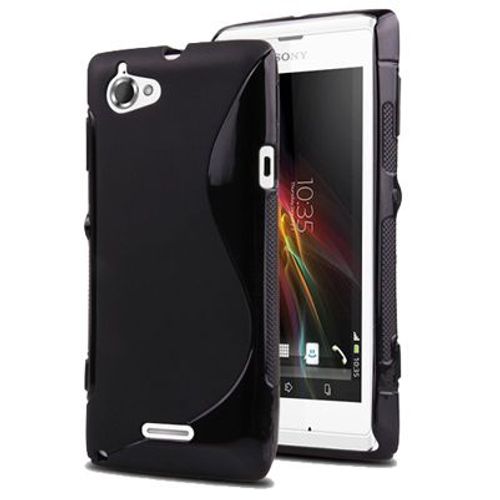 Coque Sony Xperia L Bimatière Noire