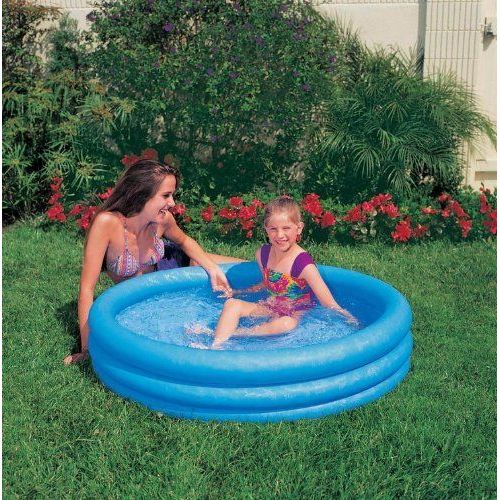 Intex - 58446Np - Jeu D Eau Et De Page - Piscine Bleu Cristal - 168 X 40 Cm