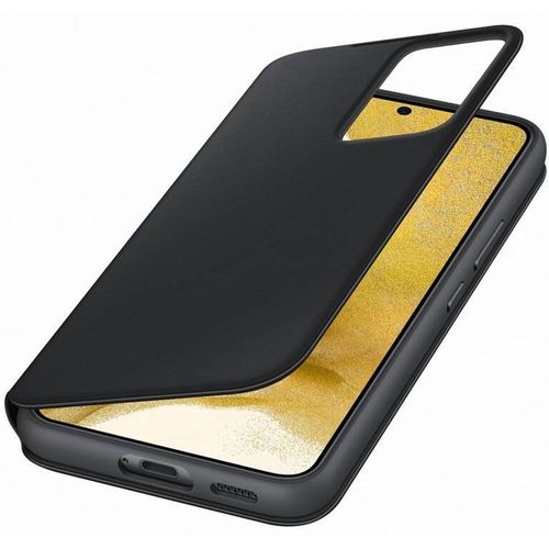 Etui Clear-View Noir Samsung Galaxy S22 Plus