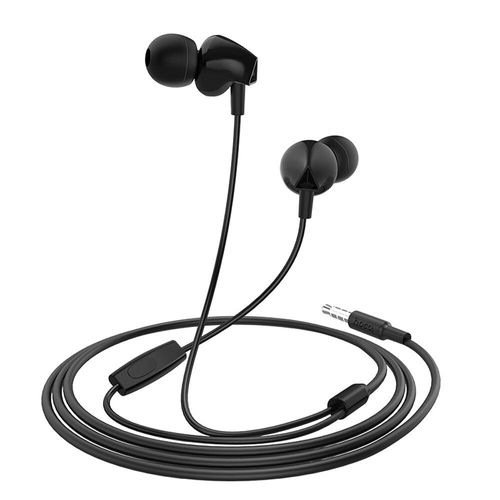 Hoco M60 Ecouteurs Stéréo Jack 3,5 Mm Noir