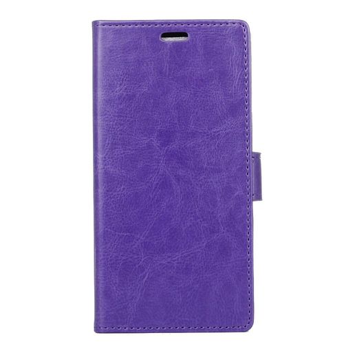Etui Type Portefeuille Violet Wiko View 2 Pro Rabat Latéral Fonction Stand