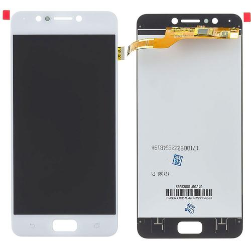 Ecran Lcd + Vitre Tactile Asus Pour Zenfone-4-Max Zc520kl Blanc