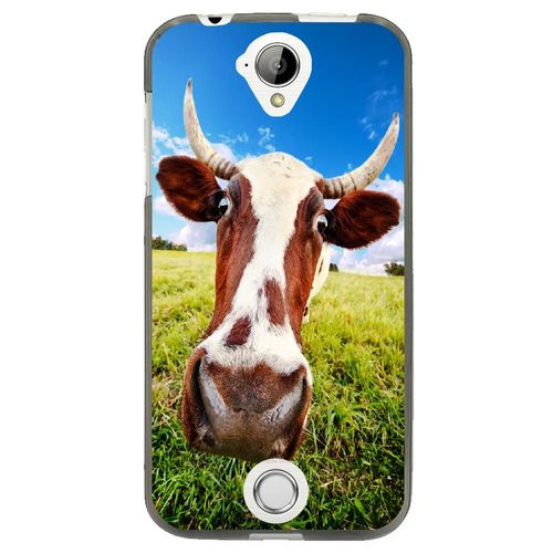 Coque Souple Pour Acer Liquid M330 Avec Impression Motifs Vache