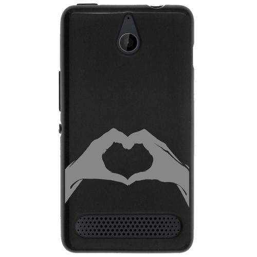 Coque Souple Pour Microsoft Lumia 550 Avec Impression Motifs Mains En Forme De C