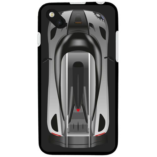 Coque Souple En Gel Pour Wiko Sunset 2 Avec Impression Motifs Voiture De Course