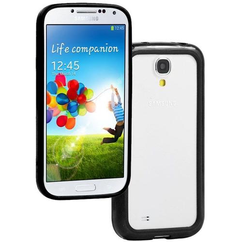 Bumper Noir Et Dos Rigide Samsung Galaxy S4 I9500 I9505