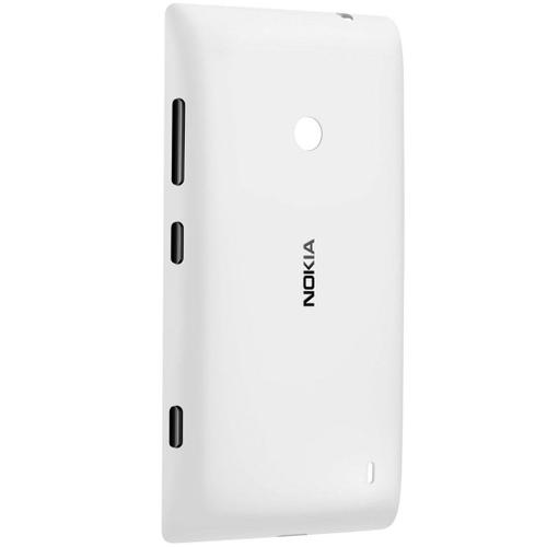 Nokia Cc-3068 Shell - Protection Arrière Pour Téléphone Portable - Blanc - Pour Lumia 520