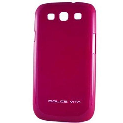 Dv0911 Coque Rigide Fushia Ultra Glossy Pour Samsung Galaxy S3 I9300