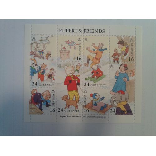 Guernesey, Bloc Rupert Et Ses Amis