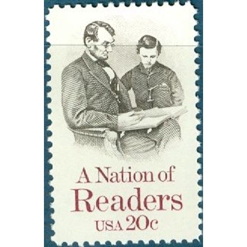 Usa 1984 - A Nation Of Readers - 20c - Neuf Sans Charnière