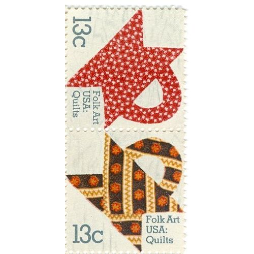 Usa 1978 - Folk Art - 4 X 13c - 2 Blocs De Deux Timbres Faisant La Série - Scott 1745 1746 1747 1748 - Neufs Sans Charnières