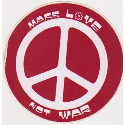 Autocollant Make Love Not War