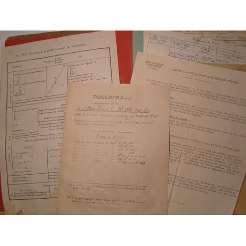 Cahier D'instruction Élève Officier -  École Militaire D'artillerie - Période 1938