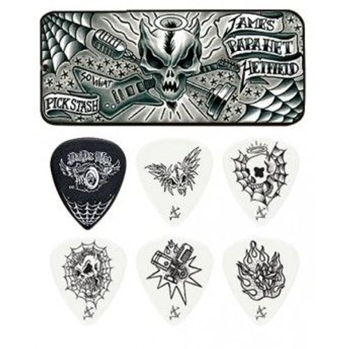 Dunlop Jph01t088 James Papahet Hetfield Médiators (6 Pièces)