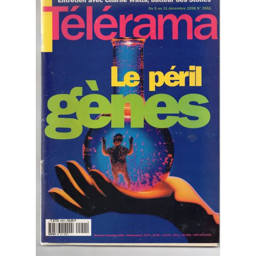 Telerama N° 2551 Du 06/12/1998