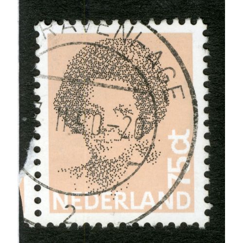 Timbre Oblitéré Nederland, 75 Ct