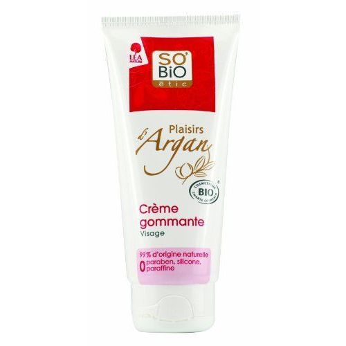 So'bio Tic Crème Gommante Visage À L'argan Bio Tube De 75 Ml 