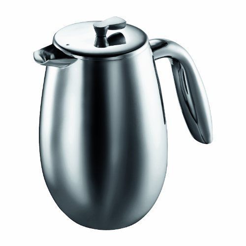 Bodum 1303-57 Bodum Columbia Cafetière À Piston 3 Tasses 0,35 L Inox Satiné