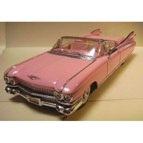 Maisto - Cadillac Eldorado Biarritz 1959 Rose - Éch1/18 ---Maisto