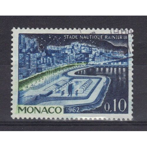 Monaco 1960 : Stade Nautique Rainier 3 - Timbre Oblitéré