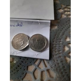 Lot De 2 Pieces  De 1/2 Dinar Armoiries Tunisienne 1430