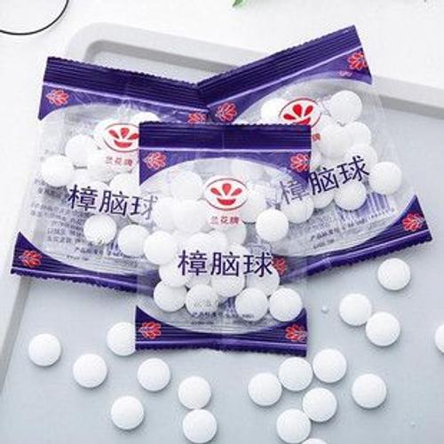 20 paquets de boules de naphtaline domestiques pilules anti-moisissure boules anti-insectes pour tiroirs boîtes de rangement placards