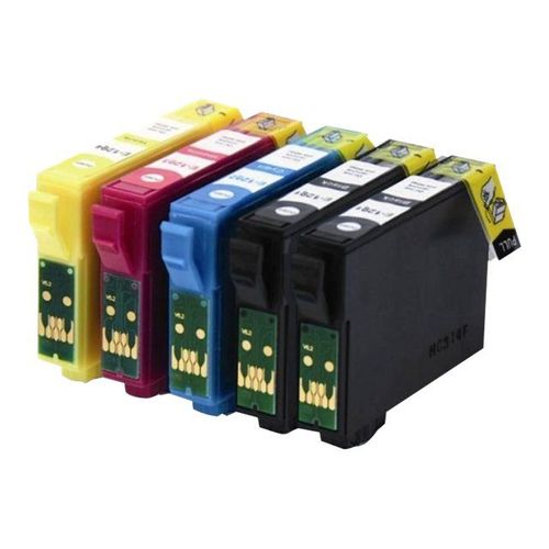 CDiscount - Pack de 4 - noir, jaune, cyan, magenta - cartouche d'encre (équivalent à : Epson T1285 ) - pour Epson Stylus S22, SX230, SX235, SX430, SX435, SX438, SX440, SX445; Stylus Office BX305