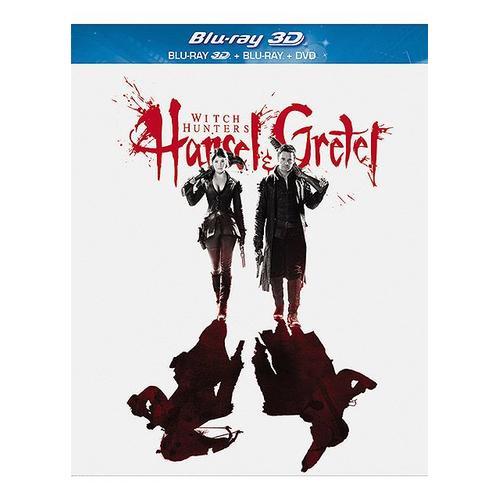 Hansel & Gretel : Witch Hunters - Combo Blu-Ray 3d + Blu-Ray+ Dvd