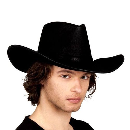 Chapeau Cowboy Wyoming Noir