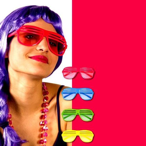 Lunettes Party Fluo Vegas