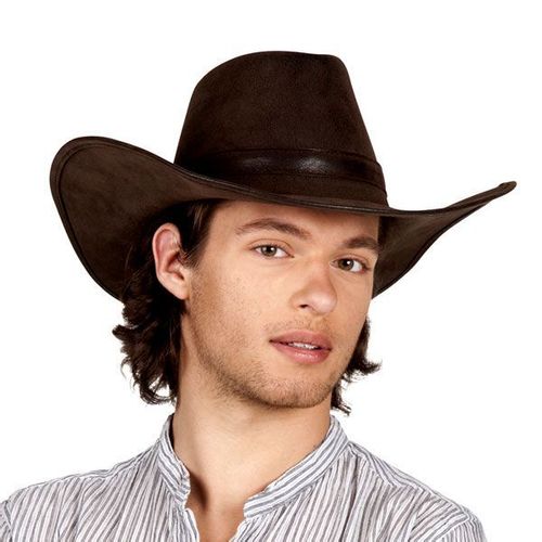 Chapeau Cowboy Wyoming Brun