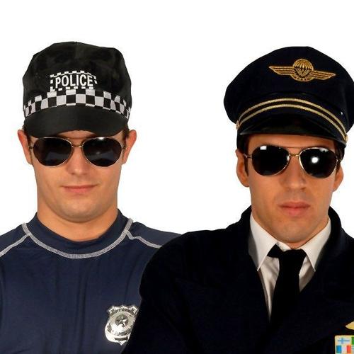 Lunettes Policier Ou Pilote Adulte