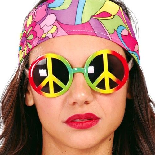Lunettes Peace And Love Hippie
