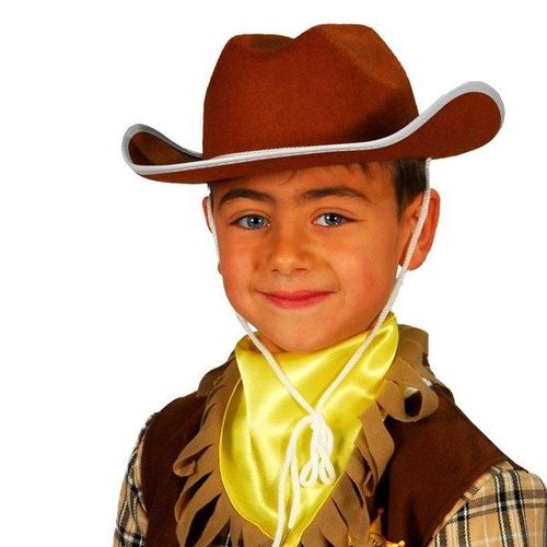 Chapeau Cowboy Marron - Enfant