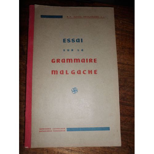 Essai Sur L'art Culinaire Malagasy