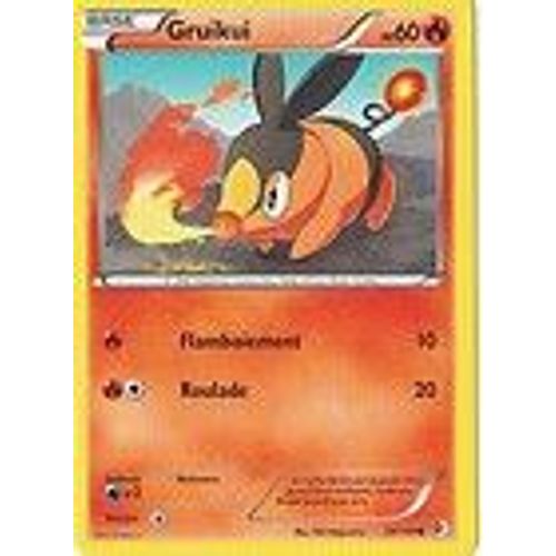 Carte Pokemon- Gruikui - Frontières Franchies - Pv60 - 24/149