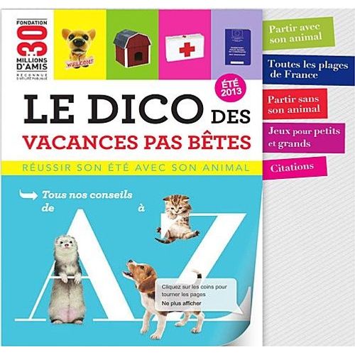 Le Dico Des Vacances Pas Bêtes