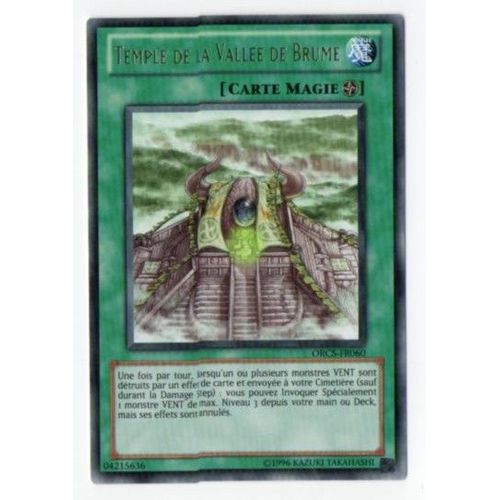 Temple De La Vallée De Brume, Orcs-Fr060, Rare