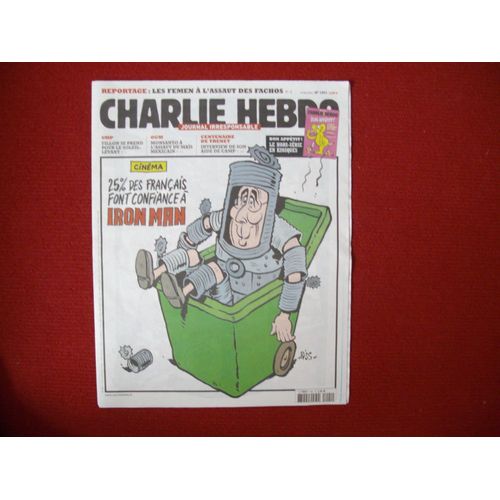 Charlie Hebdo 1091 Les Femen A L Assaut Des Fachos