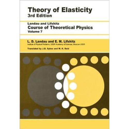 Theory Of Elasticity